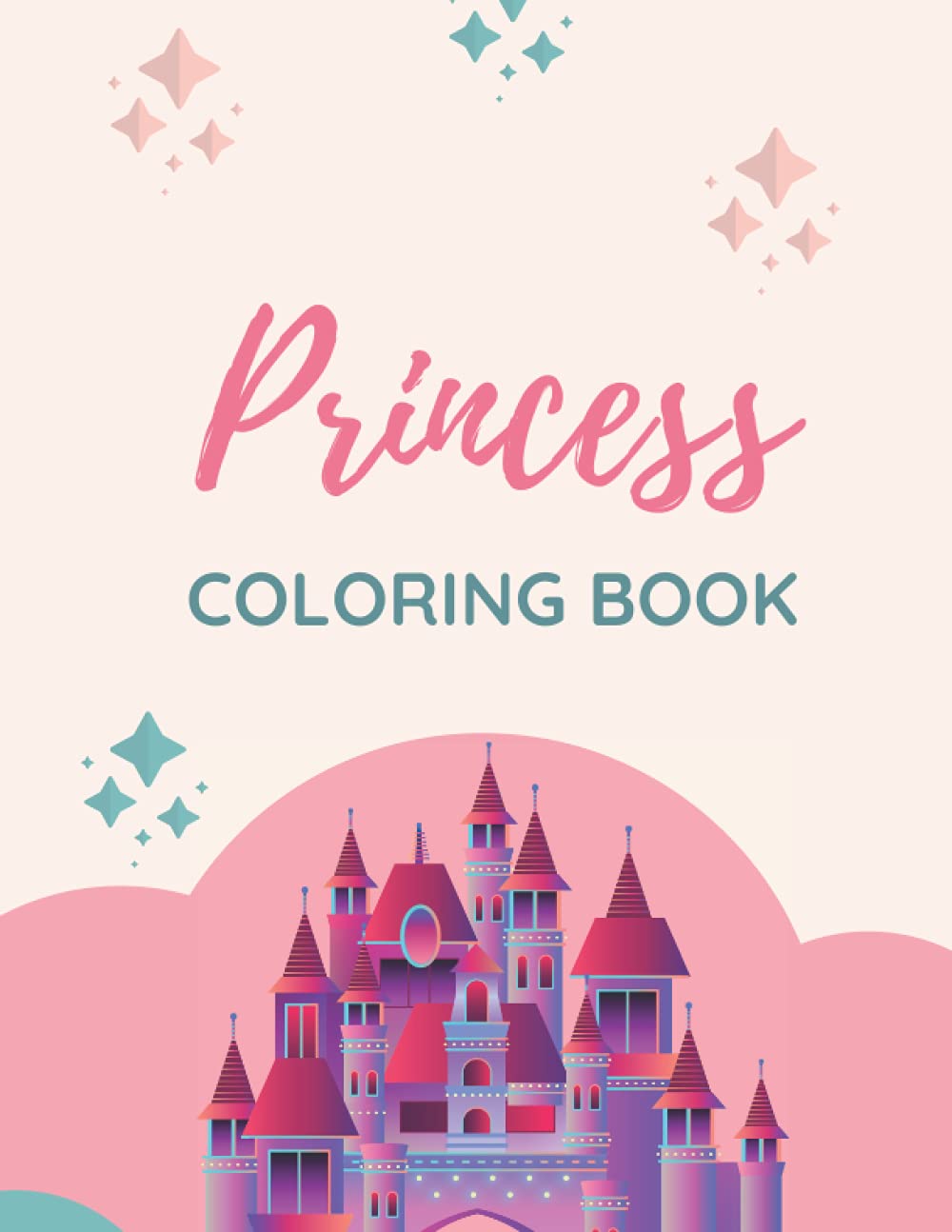 Princess Coloring Book Augusta Publishers